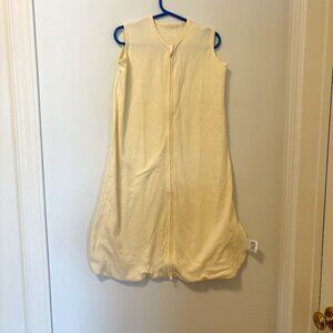 Sleep Sack Cream Colour Double Zipper 6-12 months Cotton Fiemol